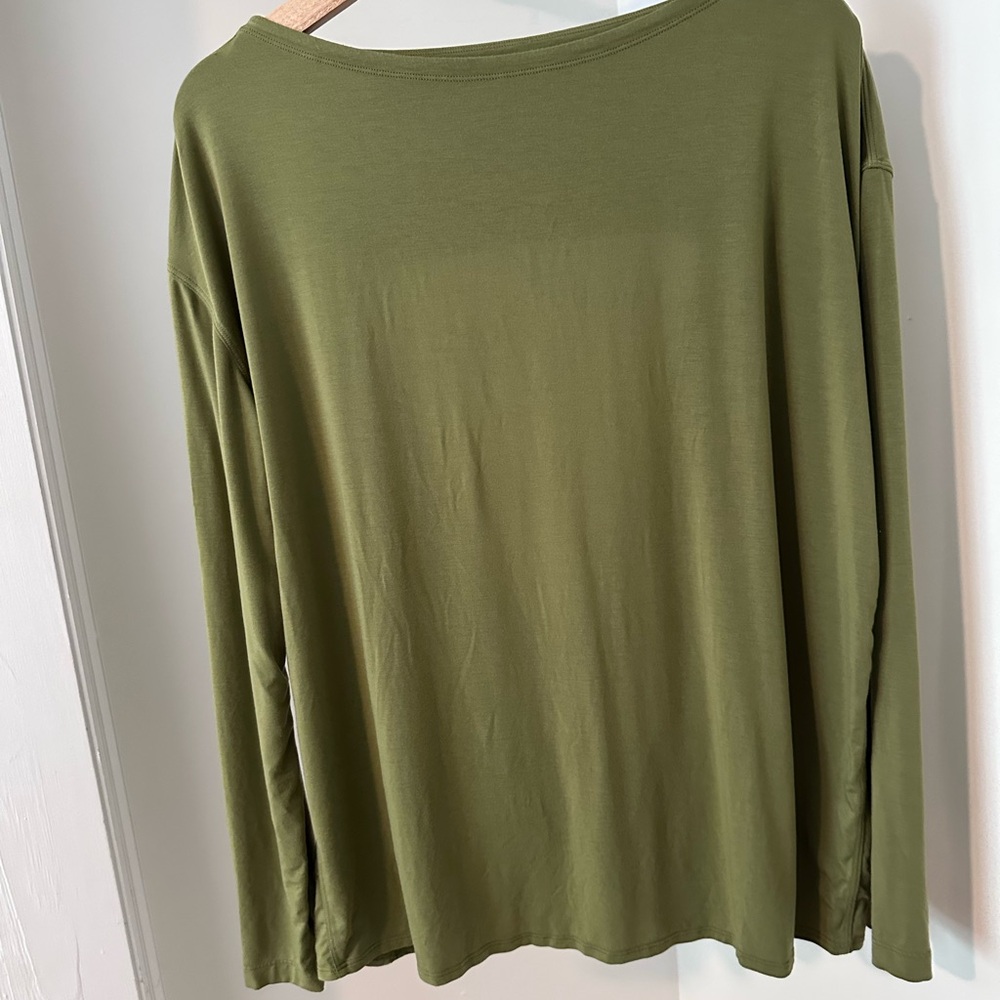 Lululemon Modal-Blend Open-Back Long Sleeve Shirt